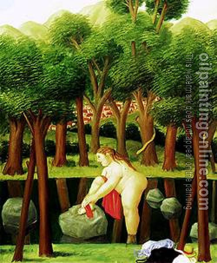 Botero, Fernando - Abstract oil painting.